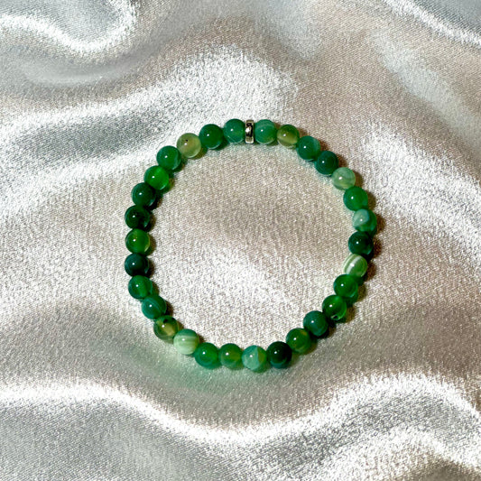 Jewel Green Plain Stacker