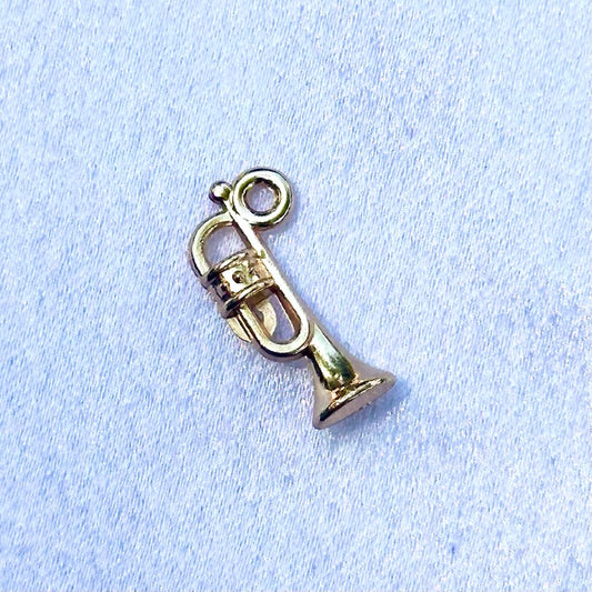 Gold Trumpet Charm