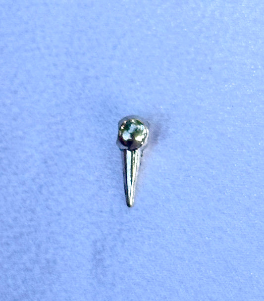 Silver Single Scoop Charm